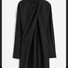 H＆M ドレープワンピース