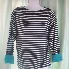 1209.FieldCore 長袖ストライプTシャツ Mサイズ☆
