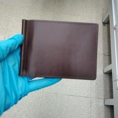 新古品 Le Sourire マネークリップ 茶系 TJ9340 