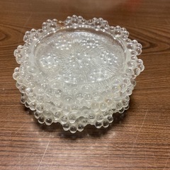 ガラスのコースター4枚組の画像