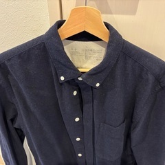 無印良品 フランネルシャツ サイズLの画像