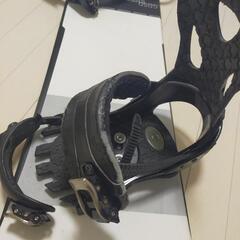 TWO B ONE スノーボード板+ビンディング+持ち運び用袋付きの画像