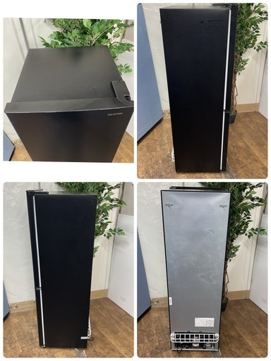 R071 ☀️ ジモティー限定価格！ アイリスオーヤマ 冷蔵庫 (162L) 20年製 IRSE-16A ⭐ 動作確認済 ⭐ クリーニ