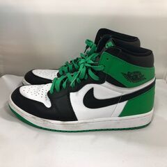 【ジャングルジャングル岸和田店】NIKE　ナイキ　AJI　CELTICS2023　DZ5485-031　メンズ　28.0cm　ホワイト/ブラック/グリーンの画像