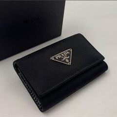 【外観極美品】箱付き！PRADA 6連 キーケース コンパクト ...