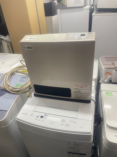 本日リンナイ製プロパンガス（LPガス）用ガスファンヒーターRC-K4001E-2