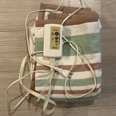 【1/5受け取り可能な方優先】電気毛布