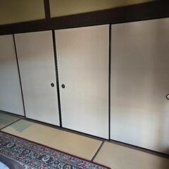 【決まりました】レトロ　ふすま　4枚セット アンティーク建具 
襖
