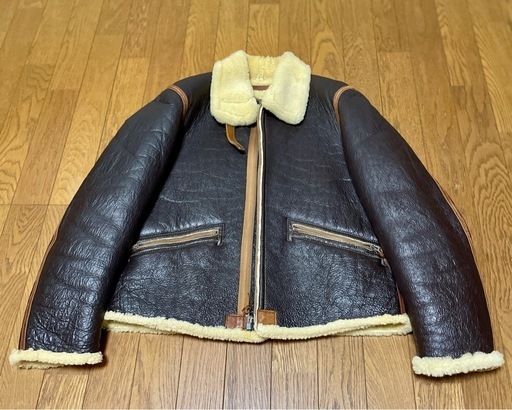 リアルマッコイズ　D-1  作業着　革ジャン　 サイズxs フライトジャケット