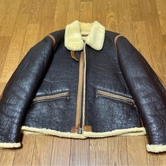 リアルマッコイズ　D-1  作業着　革ジャン　 サイズxs フラ...