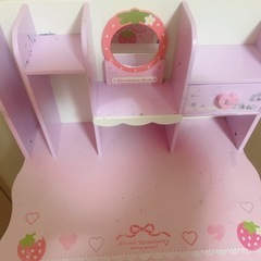 マザーガーデン　机　木のデスクの画像