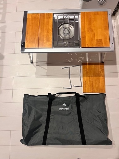 スノーピーク テーブル バーナー付