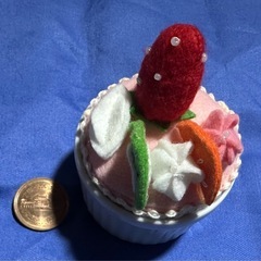 新品 置物　針山　ヴィンテージ　レトロ　の画像