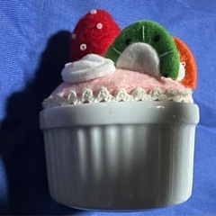 新品 置物　針山　ヴィンテージ　レトロ　の画像