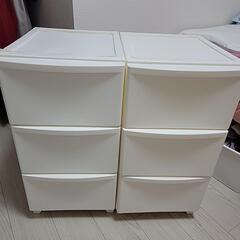 ニトリ 棚 3段 プラダン 2つ ※希望金額コメント下さい