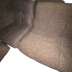 【ジ0104-02】お安くします❗️L型 コーナー ソファーの画像