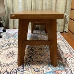 ベンチ/木製/ダイニング用/2〜3人がけの画像