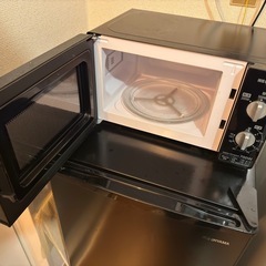 【美品】アイリスオーヤマ 電子レンジの画像