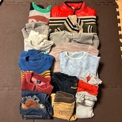 90cm 男の子　冬物まとめ売り