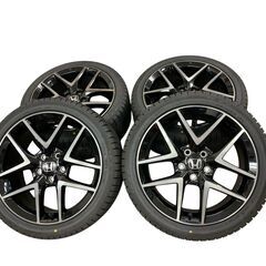 【美品】ホンダ シビック FL1 純正アルミホイール 18インチ 4本セット スタッドレスタイヤ付き WINTER MAXX 03 基本引き取り限定 神奈川県横須賀市