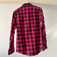 GAP バッファローチェック ネルシャツの画像