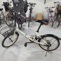 フォルクスワーゲン　折り畳み自転車(経年劣化あり)