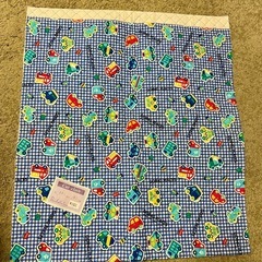 ワッペン色々＋キルティング生地(乗り物)105×45㎝