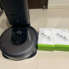 ルンバi7+ アイロボット (iRobot) ロボット掃除機 Works with Alexa カーペット 畳 チャコール i755060の画像