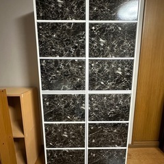 扉付き収納棚 4個セットの画像