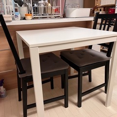 IKEAダイニングセット