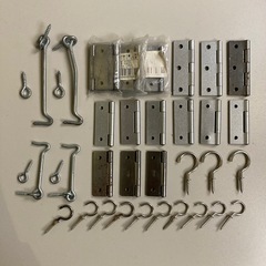 35点セット 蝶番 アオリ止め ネジ込フック いろいろ 