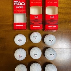 新品ゴルフボール9球の画像
