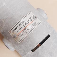 値下げ❣️電動工具 日本精密 grinder Miller Leutor L4000 電動グラインダー 中古品の画像
