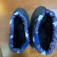 スノーブーツ　イグニオ　21 青　星の画像