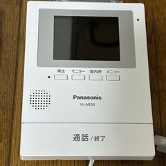 ドアホンVL-SE30XL 動作確認品 VL-ME30とVL-V522L-Sセットの画像