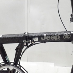 Jeep 折りたたみ自転車 JE-206G 2018年製 ブラック ジープの画像