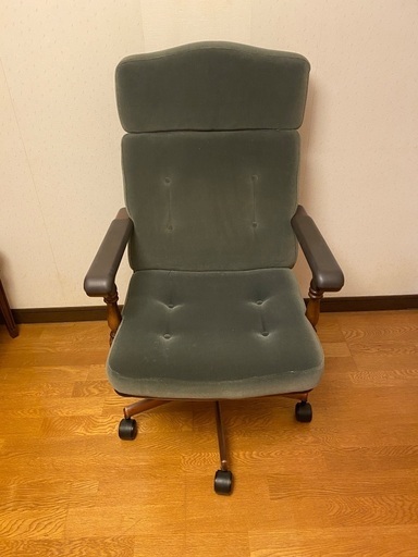 カリモク コロニアル デスクチェア 役員椅子