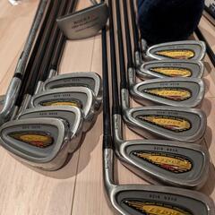 ゴルフセット　Spalding SP-747 アイアンセット＋MacGregor MacTec NV3 420 ドライバー＆Callawayバッグの画像
