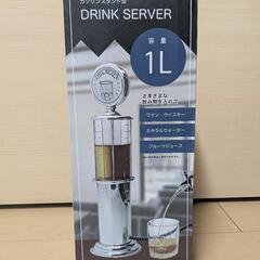 新品　ガソリンスタンド型ドリンクサーバー タンク 保存瓶 梅酒 果実酒 保存容器 貯蔵タンク ジャー クリア パーティー バー おうちカフェの画像