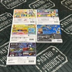 [3DS ソフト5点セット] 全て動作確認済み　ポケモン、どうぶつの森、スターフォックス、モンハンの画像