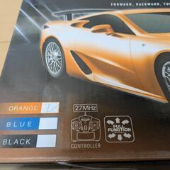 新品　lexus　ラジコン　オレンジの画像