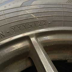 ノア、ヴォクシーなどにも　195/65R15 　夏タイヤホイール