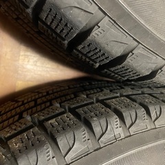 アルミホイールスタッドレスタイヤ14インチの画像