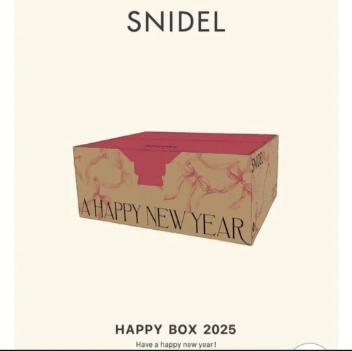 【新品未使用】snidel  2025福袋