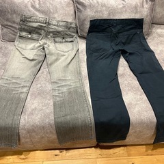 格安セットになります　ダメージデニム　H&M パンツの画像