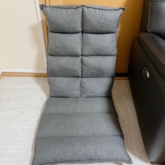 最終値下げ【美品】ニトリクビリクライニングザイスNウイン　グレー