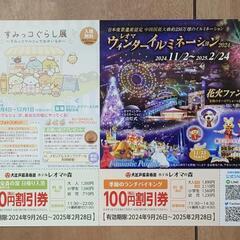レオマワールド　さくらサーカス　割引券セットの画像