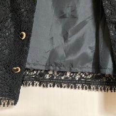 未着品・黒・レース・ジャケット・13Rの画像