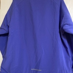 【新品】ジャンバー・裏起毛付き・紫・Lサイズの画像