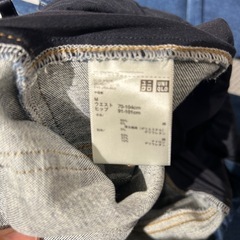 ユニクロ マタニティデニム マタニティズボンの画像